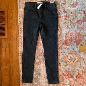 Madewell jeans NWT 10” high rise skinny